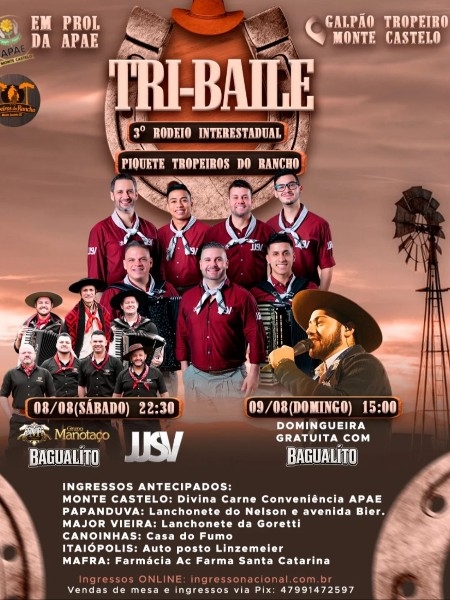 3&ordm; RODEIO INTERESTADUAL