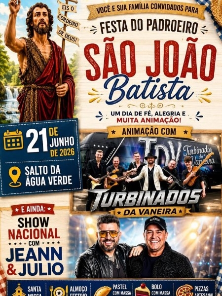FESTA AO PADROEIRO S&Atilde;O JO&Atilde;O BATISTA