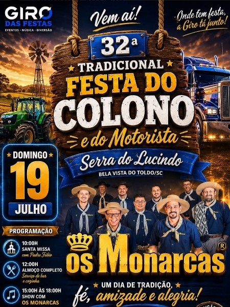 TRADICIONAL FESTA DO COLONO E DO MOTORISTA