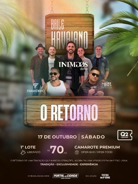 BAILE HAVAIANO - INIMIGOS DO HP