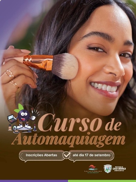 In&iacute;cio do Curso de automaquiagem