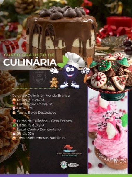 Curso gratuito de culin&aacute;ria