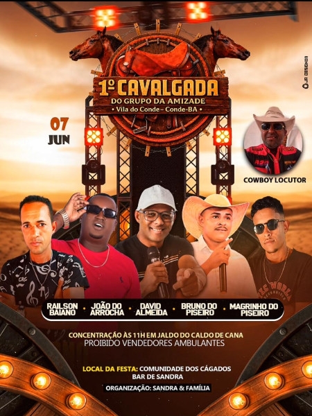 1&ordf; Cavalgada do Grupo da Amizade