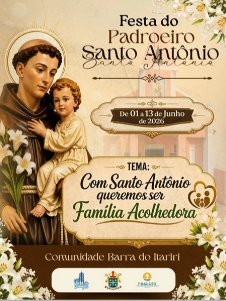 Festejos de Santo Ant&ocirc;nio na Comunidade da Barra