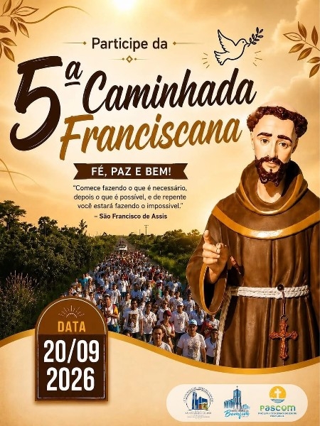 5&ordf; Caminhada Franciscana