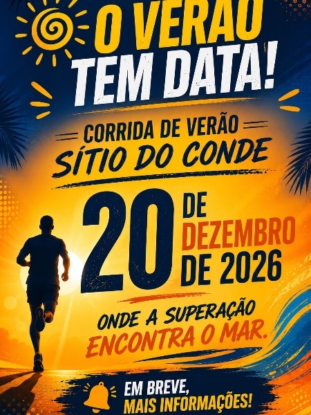 Corrida de Ver&atilde;o - S&iacute;tio do Conde 2026