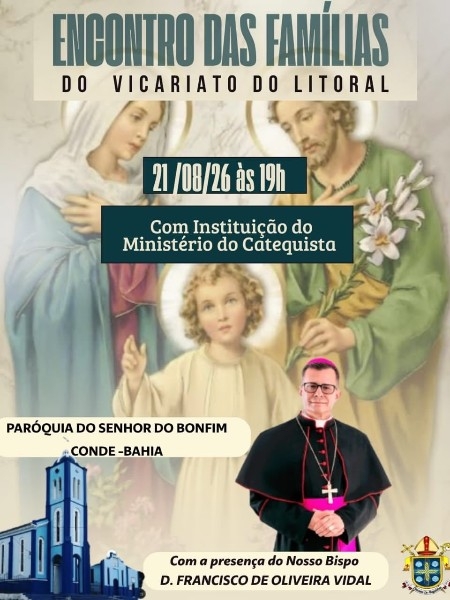 🙏⛪ Encontro das Fam&iacute;lias do Vicariato do Litoral 