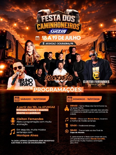 Festa dos Caminhoneiros Gazin