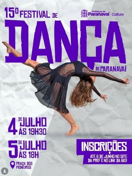 15&ordm; Festival de Dan&ccedil;a de Paranava&iacute;