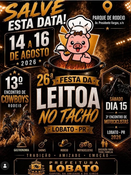 26&ordf; FESTA DA LEITOA NO TACHO