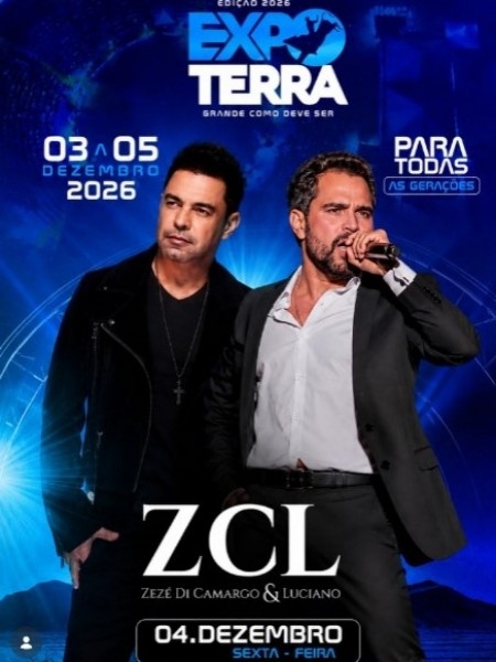 EXPO TERRA 2026 - Zez&eacute; Di Camargo & Luciano