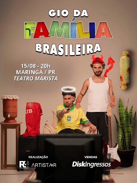 Gio Lisboa em Maring&aacute;