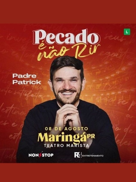 Padre Patrick em Maring&aacute;
