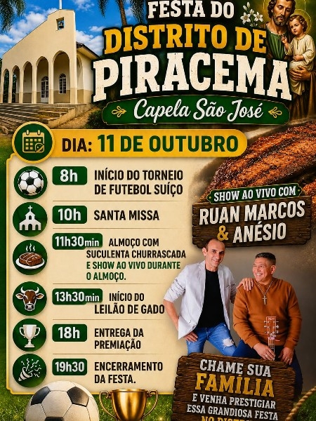 Festa do Padroeiro S&atilde;o Jos&eacute;