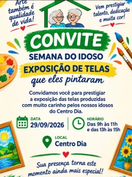 EXPOSI&Ccedil;&Atilde;O DE TELAS