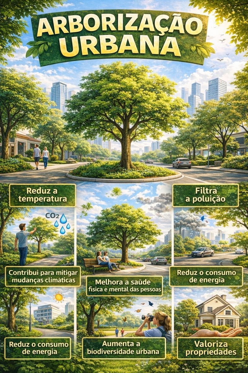 Arborização urbana vai além do paisagismo e impacta qualidade de vida ...