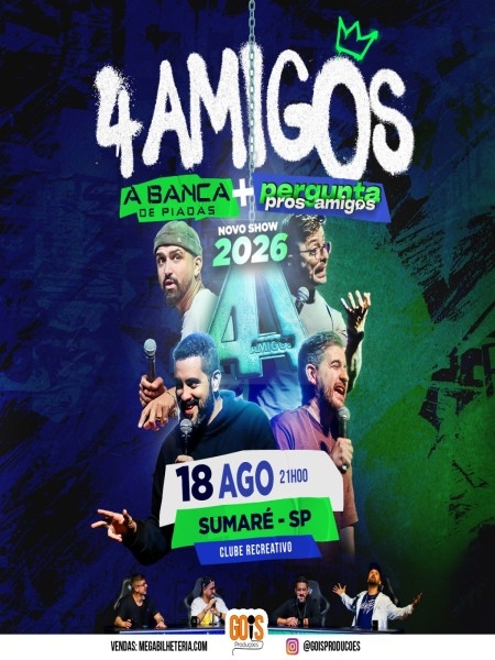 4 Amigos - banca de Piadas
