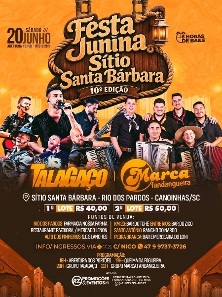 FESTA JUNINA SITIO SANTA BARBARA