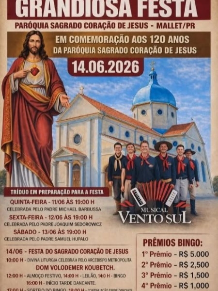 GRANDIOSA FESTA EM MALLET
