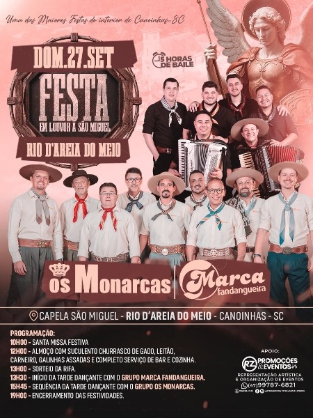 FESTA EM LOUVOR A S&Atilde;O MIGUEL
