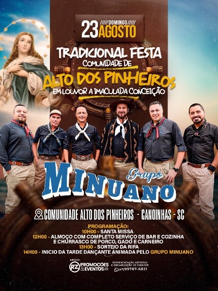 Tradicional Festa em louvor a Imaculada Concei&ccedil;&atilde;o 