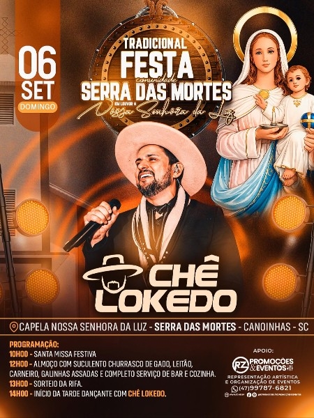 Tradicional Festa em louvor a Nossa Senhora da Luz